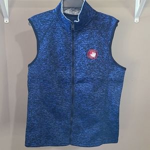 Men’s Canada Weather Gear Zipper Front Vest Size M